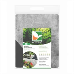 Бело-чёрная мульча 80