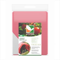 Бело-красный укрывной материал 60